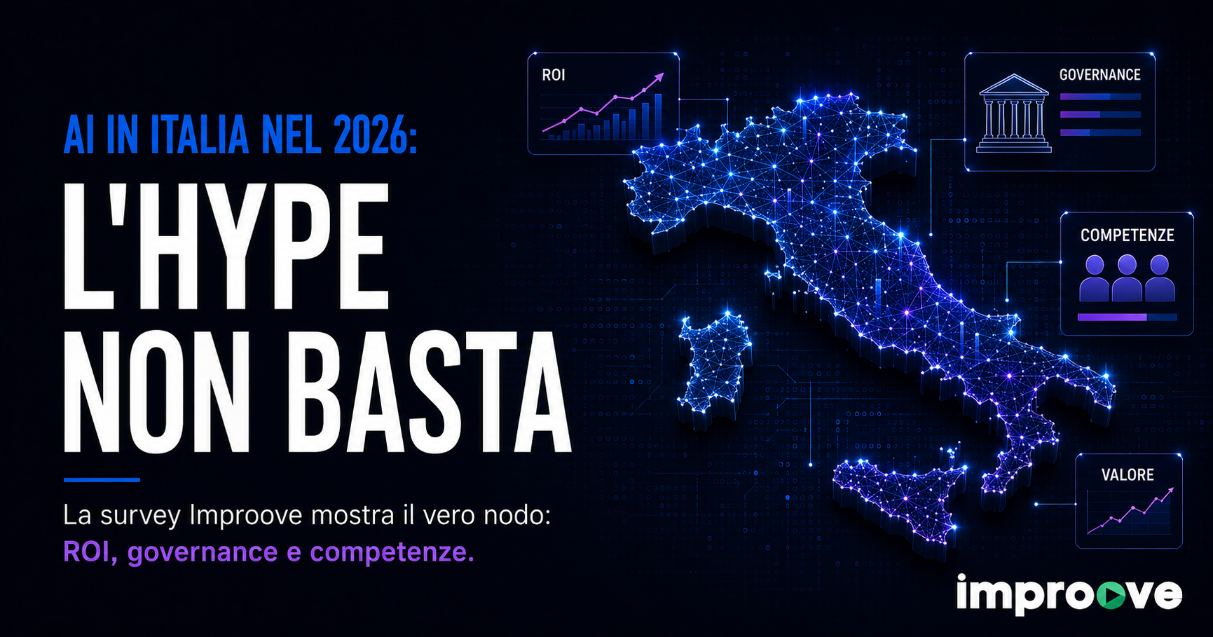 Adozione dell'AI in Italia nel 2026: i dati oltre l'hype