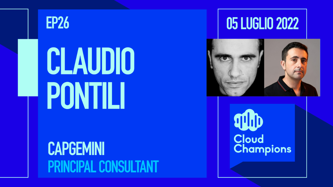 Claudio Pontili, Principal Consultant di Capgemini