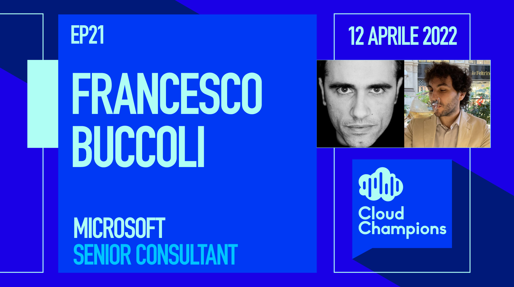 Francesco Buccoli, Senior Consultant di Microsoft