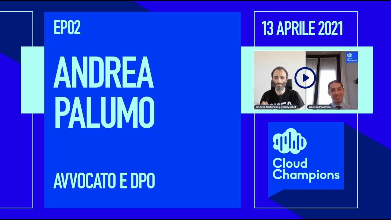 Privacy, GDPR e data residency con l'avvocato Andrea Palumbo