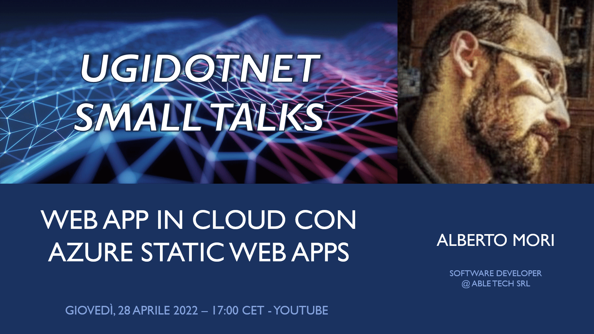 Web app in Cloud con Azure Static Web Apps