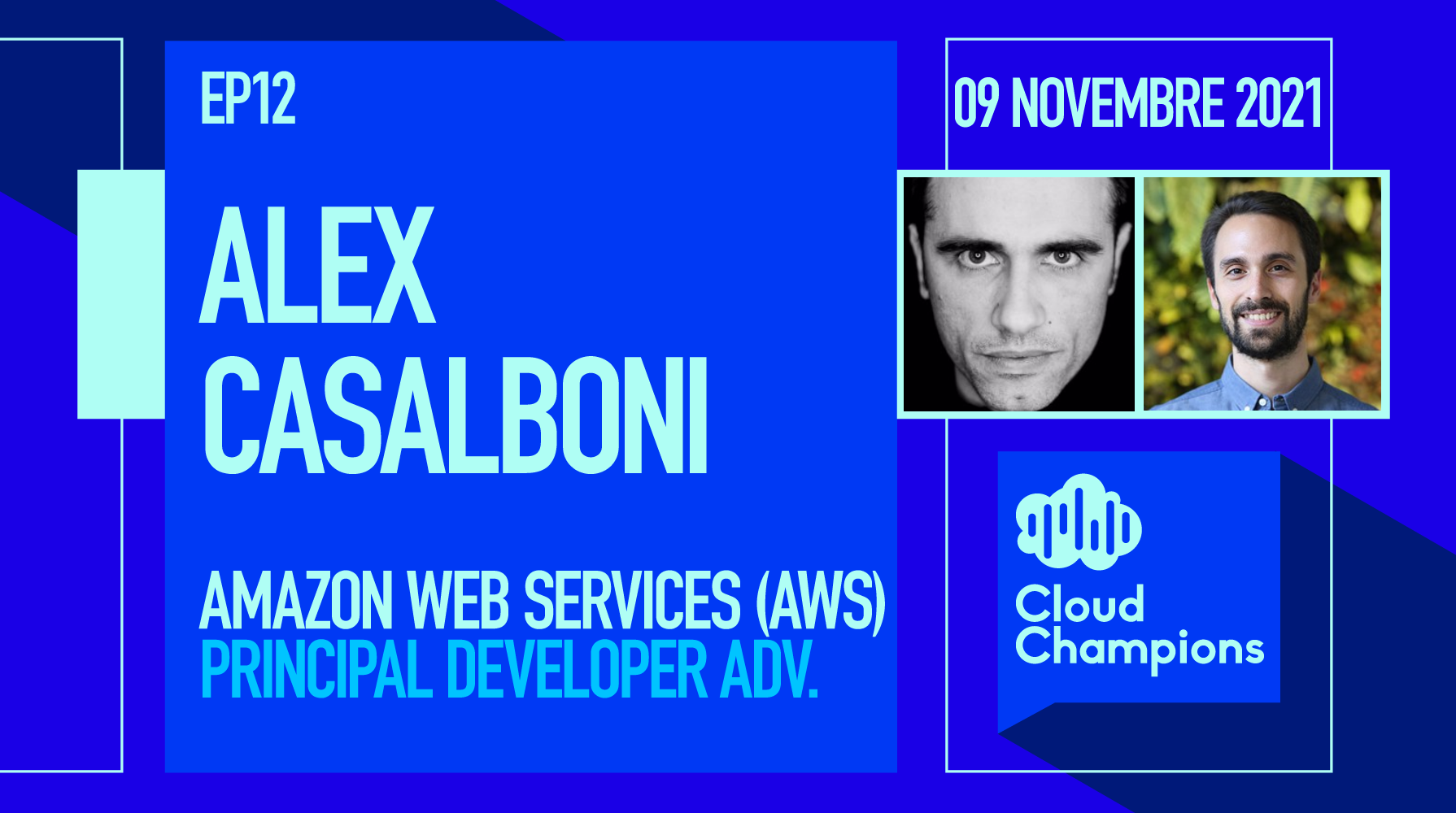 Alex Casalboni, Principal Developer Advocate @ Amazon Web Services