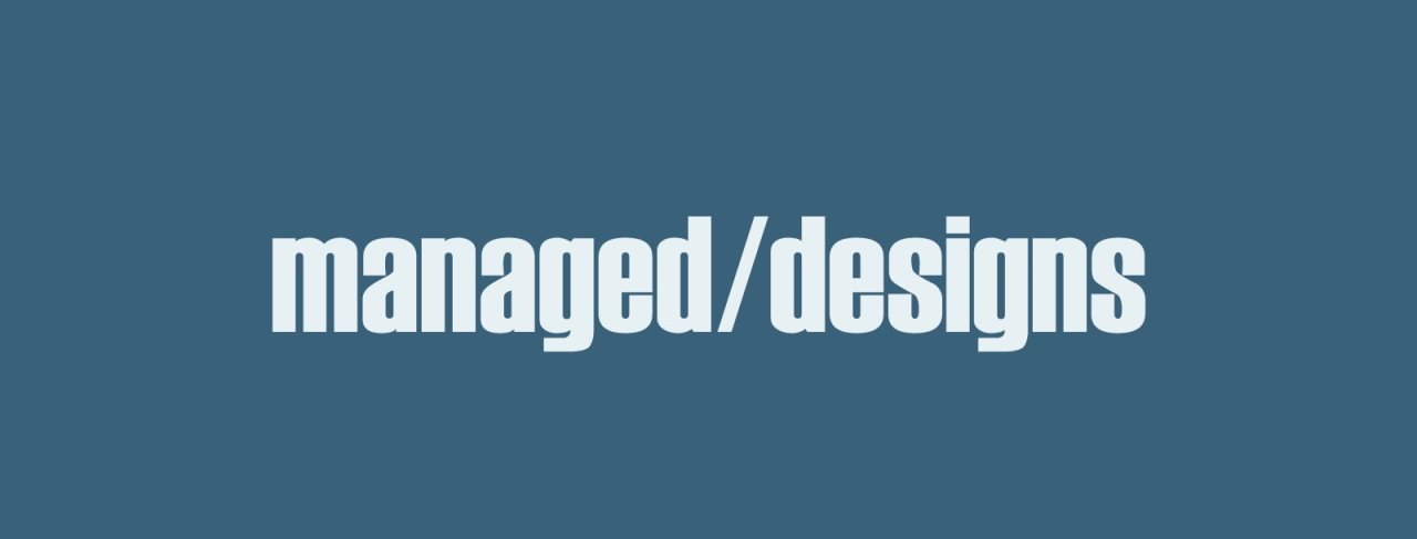 Logo Managed Designs