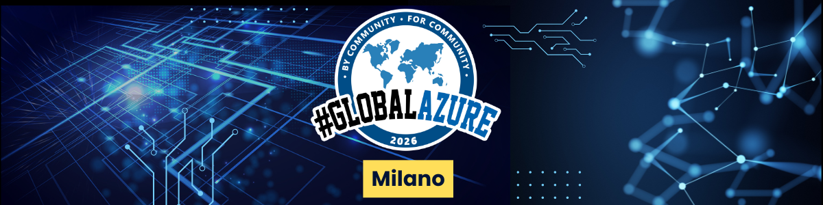 Banner evento Global Azure Milano 2026