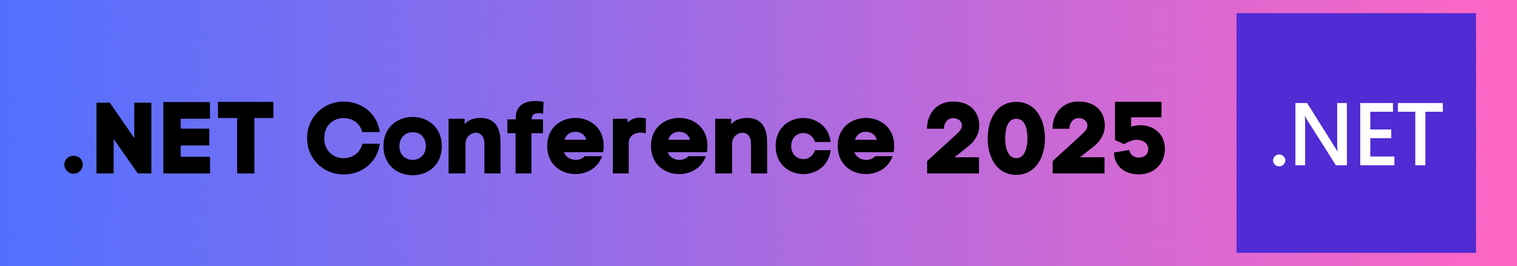 Banner evento .NET Conference 2025
