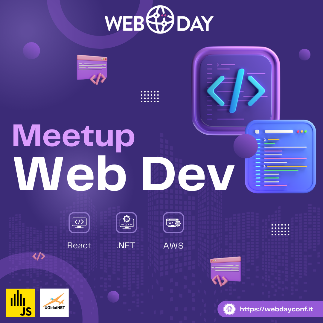 Banner Meetup "Web development"
