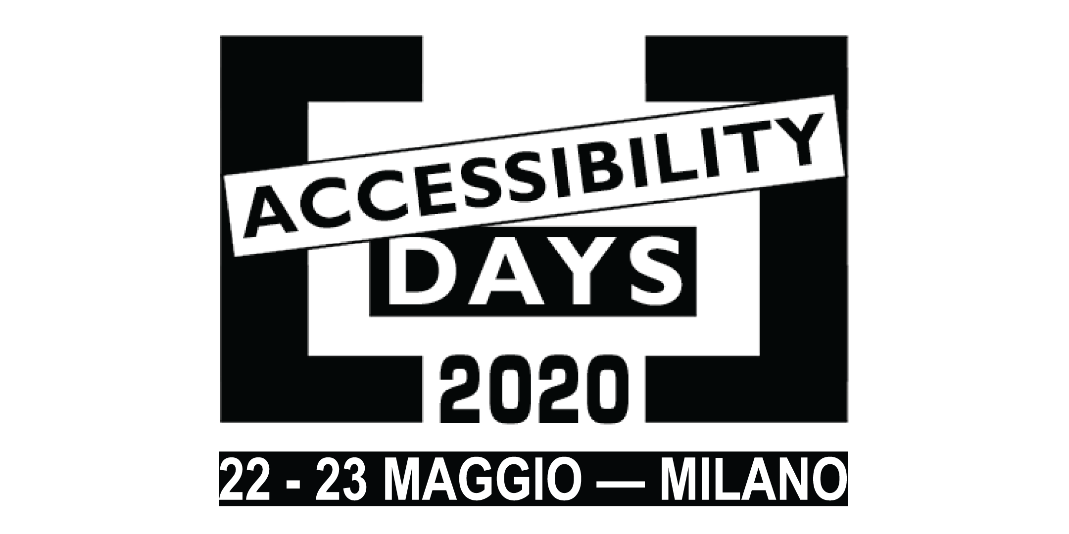 Banner dell'evento Accessibility Days 2020