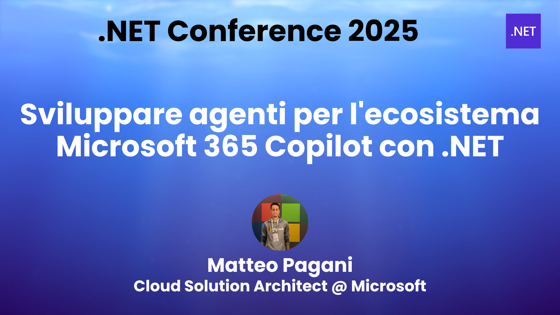 Sviluppare agenti per l'ecosistema Microsoft 365 Copilot con .NET