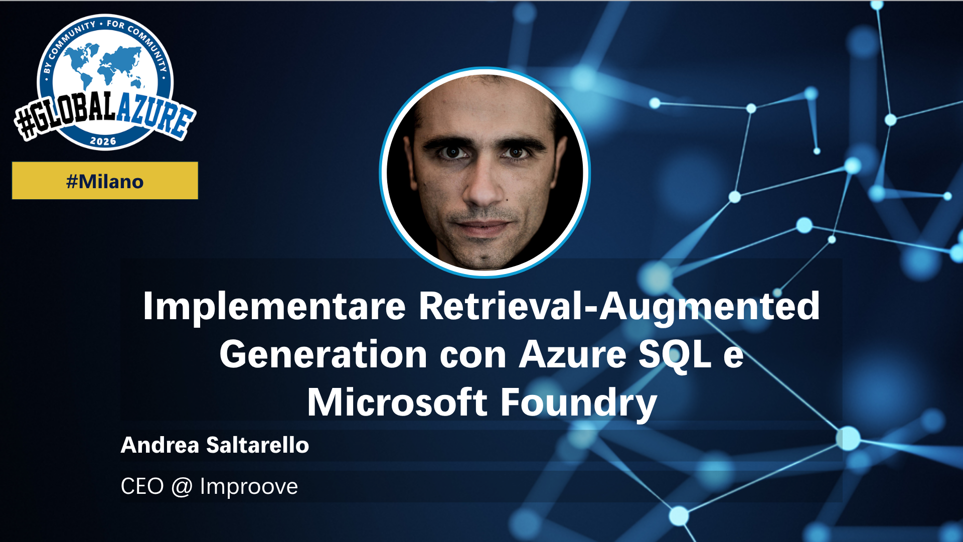Implementare Retrieval-Augmented Generation con Azure SQL e Microsoft Foundry