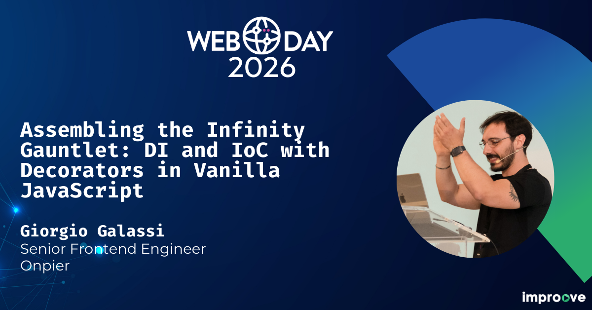 Sessione Assembling the Infinity Gauntlet: DI and IoC with Decorators ...