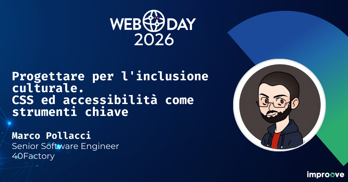 Sessione Progettare per l'inclusione culturale. CSS ed accessibilità ...